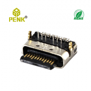 TYPE.C 24PIN 舌片外漏DIP+SMT L=8.15